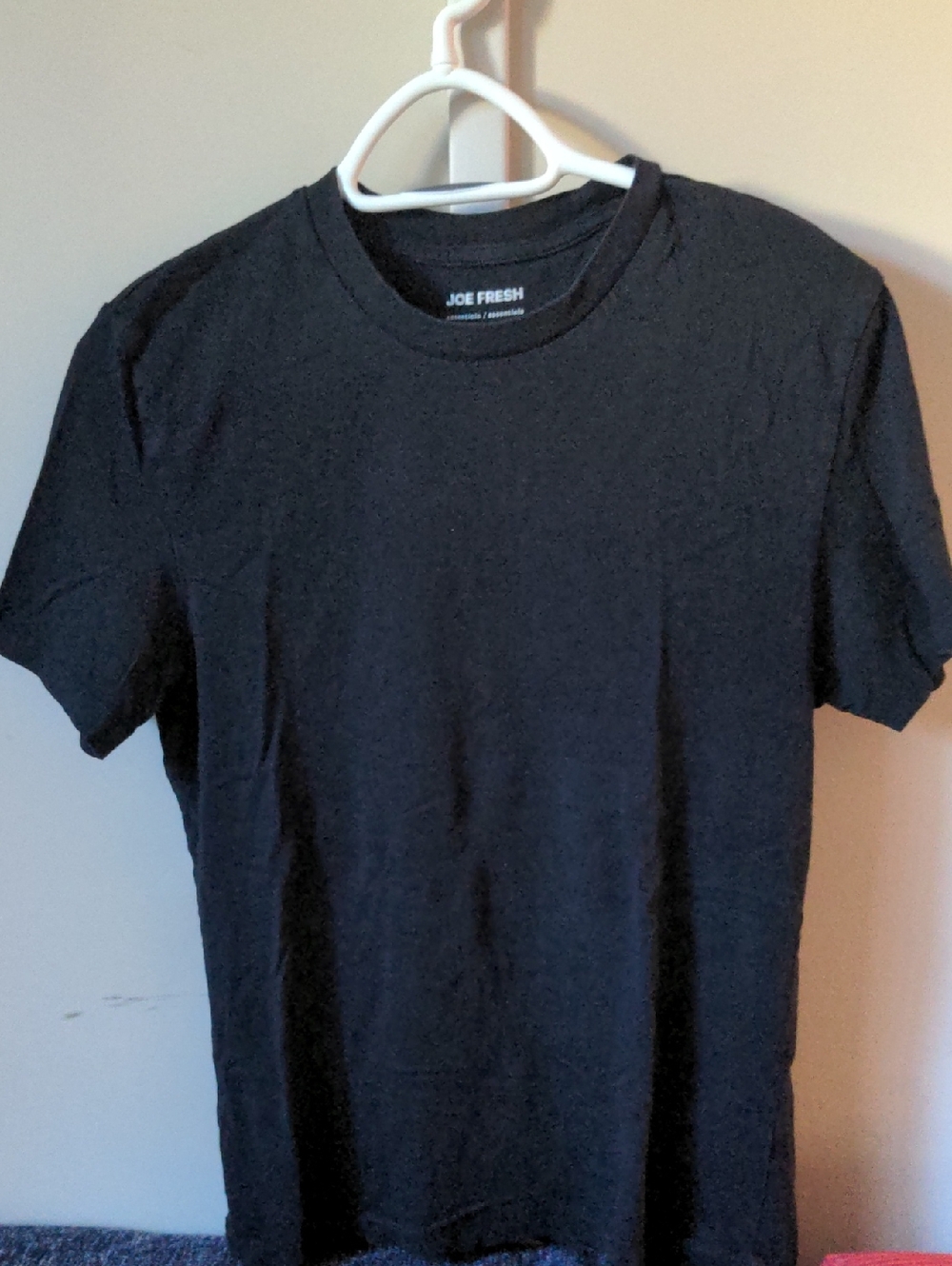 Joe Fresh Men's Black Short Sleeve Crewneck T-Shirt